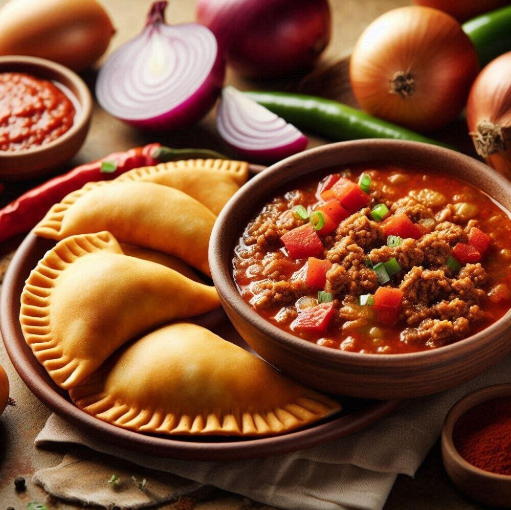 Sofrito with Empanadas