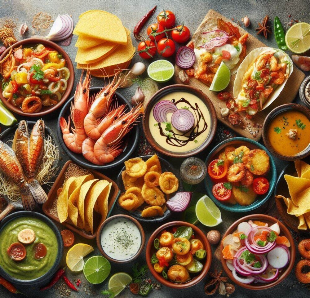 Regional  dishes Latin Style